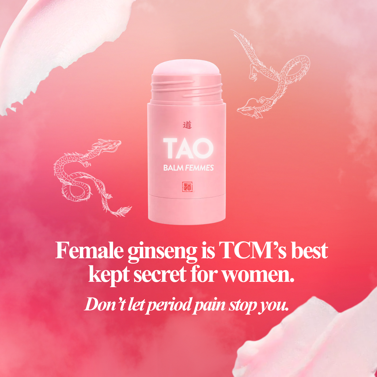 TAO Balm Femmes — Natural Period Pain Relief with Dong Quai